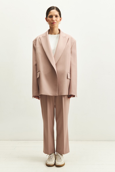 Костюм Crawford с брюками, пыльно-розовый
