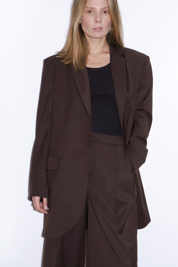 Костюм Jane с шортами, коричневый