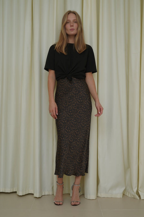 Юбка Eva, темно-зеленая