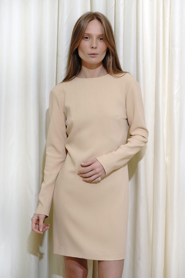 Платье Carrie, бежевое