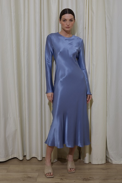 платье Monique, голубое