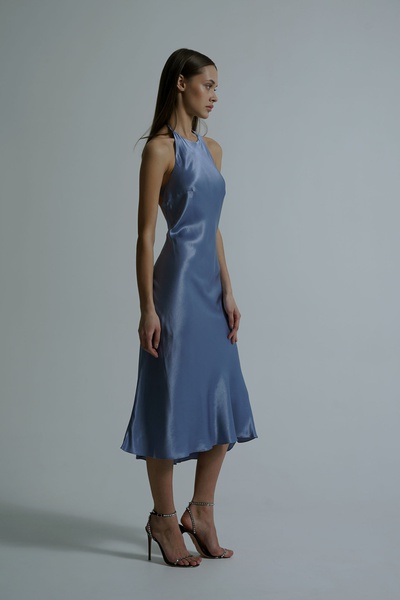 Платье Naomi, голубое