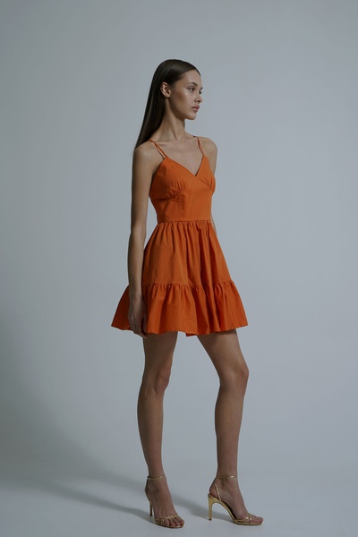 Платье Elma, оранжевое