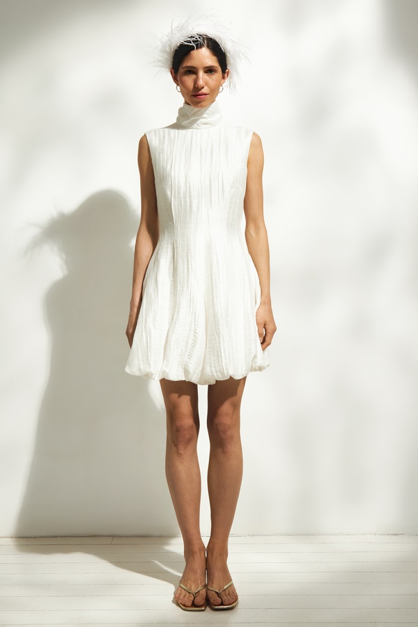 Платье Grace mini, молочное