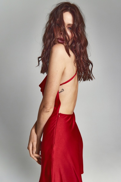 Платье Britney, красное