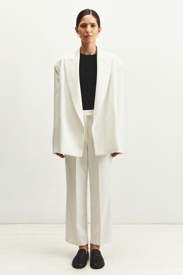 Костюм Crawford с брюками, молочный