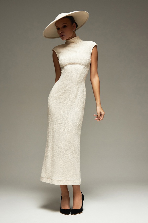 Платье Jackie, кремовое