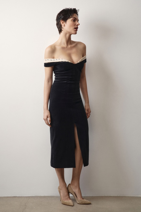 Платье Thandie, черное