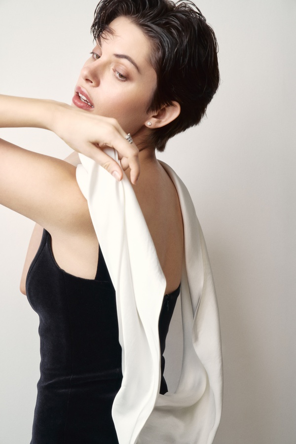 Шарф-хомут Keira, молочный