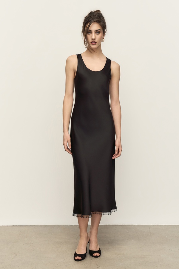 Платье Paulina, черное