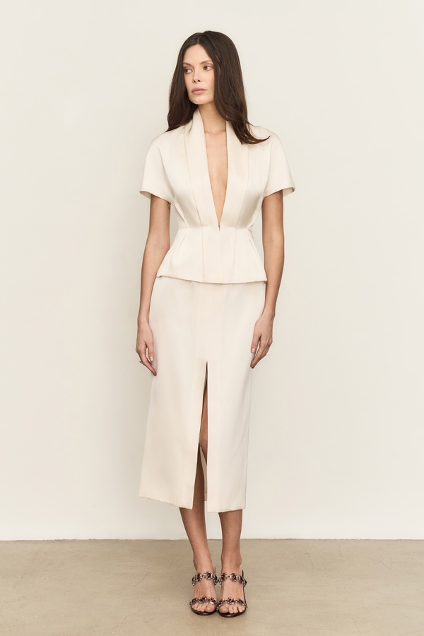 Юбка Пфайффер, жемчужная