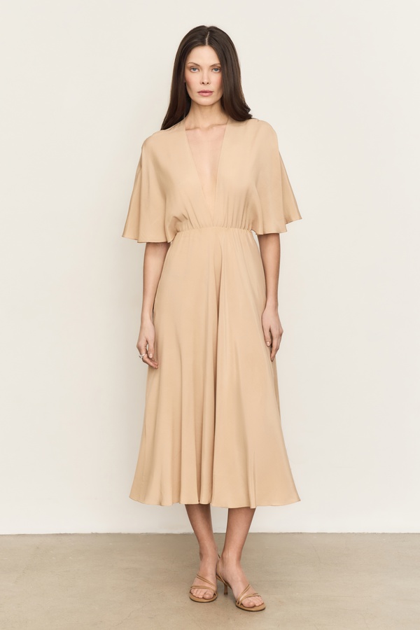 Платье Лоурен, бежевое